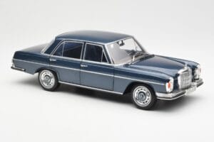 Mercedes 280 SE W108 Tmavomodrý Metalíza Norev 1:18 183534 Kov – obrázok 6 z 8