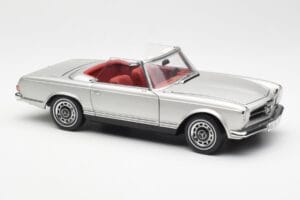 Mercedes 280 SL W113 Pagoda Strieborný Schuco 1:18 450035000 Kov – obrázok 6 z 8