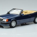 Mercedes 300 CE-24 A124 Kabriolet Nautical Modrý Limitovaná Edícia Norev 1:18 183879 Kov