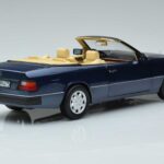 Mercedes 300 CE-24 A124 Kabriolet Nautical Modrý Limitovaná Edícia Norev 1:18 183879 Kov - image 3 of 7