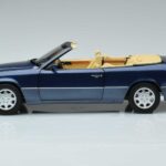 Mercedes 300 CE-24 A124 Kabriolet Nautical Modrý Limitovaná Edícia Norev 1:18 183879 Kov - image 4 of 7