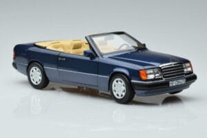 Mercedes 300 CE-24 A124 Kabriolet Nautical Modrý Limitovaná Edícia Norev 1:18 183879 Kov – obrázok 5 z 7