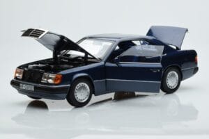 Mercedes 300 CE-24 C124 Coupe Nautical Modrý Limitovaná Edícia Norev 1:18 183882 Kov – obrázok 2 z 7