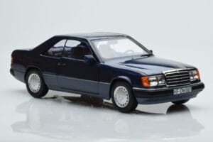 Mercedes 300 CE-24 C124 Coupe Nautical Modrý Limitovaná Edícia Norev 1:18 183882 Kov – obrázok 5 z 7