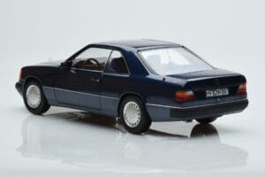 Mercedes 300 CE-24 C124 Coupe Nautical Modrý Limitovaná Edícia Norev 1:18 183882 Kov – obrázok 6 z 7