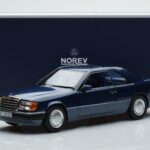 Mercedes 300 CE-24 C124 Coupe Nautical Modrý Limitovaná Edícia Norev 1:18 183882 Kov - image 7 of 7