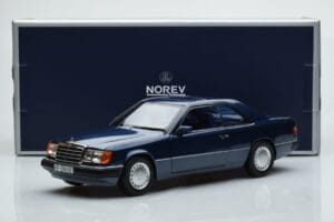 Mercedes 300 CE-24 C124 Coupe Nautical Modrý Limitovaná Edícia Norev 1:18 183882 Kov – obrázok 7 z 7