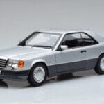 Mercedes 300 CE-24 C124 Coupe Strieborný Norev 1:18 183880 Kov