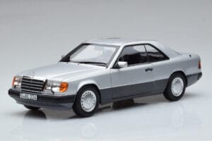 Mercedes 300 CE-24 C124 Coupe Strieborný Norev 1:18 183880 Kov