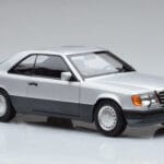 Mercedes 300 CE-24 C124 Coupe Strieborný Norev 1:18 183880 Kov - image 5 of 7