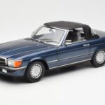 Mercedes 300 SL R107 Námornícka Modrá Norev 1:18 183466