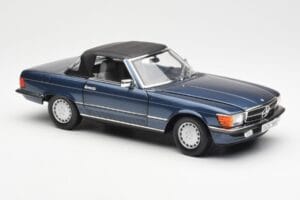 Mercedes 300 SL R107 Námornícka Modrá Norev 1:18 183466 Kov – obrázok 6 z 8