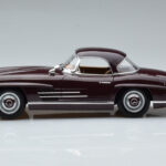 Mercedes 300 SL W198 Roadster Červený Norev 1:18 - image 4 of 8