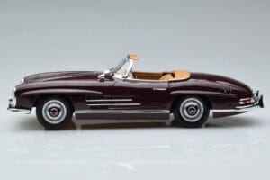 Mercedes 300 SL W198 Roadster Červený Norev 1:18 183891 Kov – obrázok 5 z 8