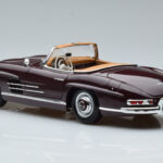 Mercedes 300 SL W198 Roadster Červený Norev 1:18 - image 7 of 8