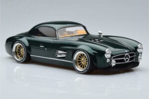 Mercedes 300 SL Speedster Hard Top By S-Klub Zelený GT Spirit 1:18 GT872 Živica – obrázok 4 z 6