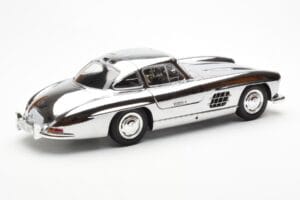 Mercedes 300 SL W198 Chróm Minichamps 1:18 B66040645 Kov – obrázok 3 z 8