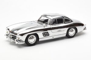 Mercedes 300 SL W198 Chróm Minichamps 1:18 B66040645