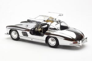 Mercedes 300 SL W198 Chróm Minichamps 1:18 B66040645 Kov – obrázok 5 z 8