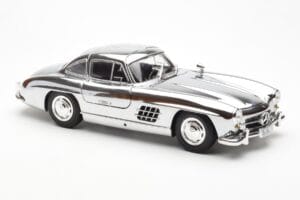 Mercedes 300 SL W198 Chróm Minichamps 1:18 B66040645 Kov – obrázok 6 z 8