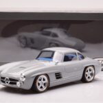 Mercedes 300 SL W198 Gullwing By S-Klub Šedý GT Spirit 1:18 - image 6 of 6