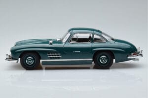 Mercedes 300 SL W198 Gullwing Zelený Norev 1:18 183851 Kov – obrázok 4 z 7