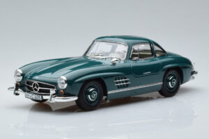 Mercedes 300 SL W198 Gullwing Zelený Norev 1:18