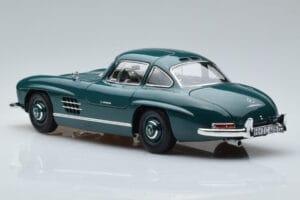 Mercedes 300 SL W198 Gullwing Zelený Norev 1:18 183851 Kov – obrázok 6 z 7