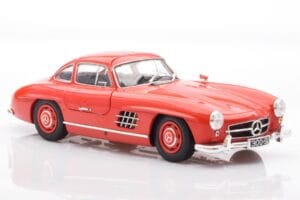 Mercedes 300 SL W198 Gullwing Červený Minichamps 1:18 110037211 Kov – obrázok 6 z 8