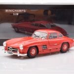 Mercedes 300 SL W198 Gullwing Červený Minichamps 1:18 - image 8 of 8