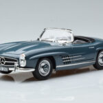 Mercedes 300 SL W198 Roadster Modrý Norev 1:18
