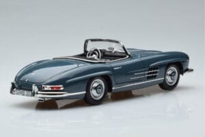 Mercedes 300 SL W198 Roadster Modrý Norev 1:18 B66040668 Kov – obrázok 3 z 9