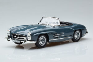 Mercedes 300 SL W198 Roadster Modrý Norev 1:18