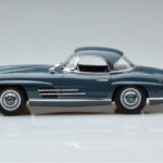 Mercedes 300 SL W198 Roadster Modrý Norev 1:18 - image 5 of 9