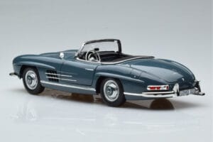 Mercedes 300 SL W198 Roadster Modrý Norev 1:18 B66040668 Kov – obrázok 8 z 9