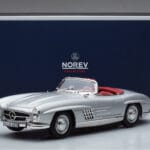 Mercedes 300 SL W198 Roadster Norev 1:18 183890 Kov - image 10 of 10