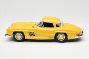 Mercedes 300 SL W198 Roadster Žltý Norev 1:18 B66040669 Kov – obrázok 4 z 8