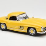 Mercedes 300 SL W198 Roadster Žltý Norev 1:18 B66040669 - image 6 of 8