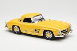 Mercedes 300 SL W198 Roadster Žltý Norev 1:18 B66040669 Kov – obrázok 6 z 8