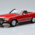Mercedes 450 SL R107 US Verzia Červený Norev 1:18