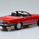 Mercedes 450 SL R107 US Verzia Červený Norev 1:18 - image 3 of 8