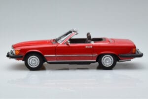 Mercedes 450 SL R107 US Verzia Červený Norev 1:18 183729 Kov – obrázok 5 z 8