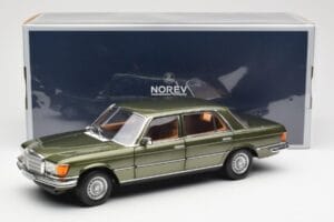Mercedes 450SEL 6.9 W116 Zelený Metalíza Norev 1:18 183455 Kov – obrázok 8 z 8