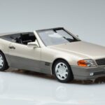 Mercedes 500 SL R129 Smoke Strieborný Norev 1:18 183719 Kov - image 5 of 7