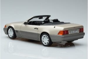Mercedes 500 SL R129 Smoke Strieborný Norev 1:18 183719 Kov – obrázok 6 z 7