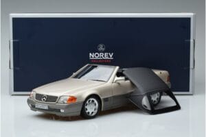 Mercedes 500 SL R129 Smoke Strieborný Norev 1:18 183719 Kov – obrázok 7 z 7