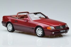 Mercedes 500 SL R129 Limitovaná Edícia Norev 1:18 183716 Kov – obrázok 5 z 7