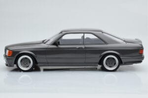 Mercedes 560 SEC C126 AMG Wide Body Šedý Otto 1:18 OT823 Živica – obrázok 3 z 6