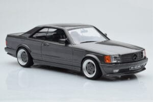 Mercedes 560 SEC C126 AMG Wide Body Šedý Otto 1:18 OT823 Živica – obrázok 4 z 6