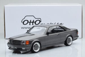Mercedes 560 SEC C126 AMG Wide Body Šedý Otto 1:18 OT823 Živica – obrázok 6 z 6